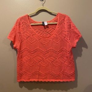 H&M knitted short top